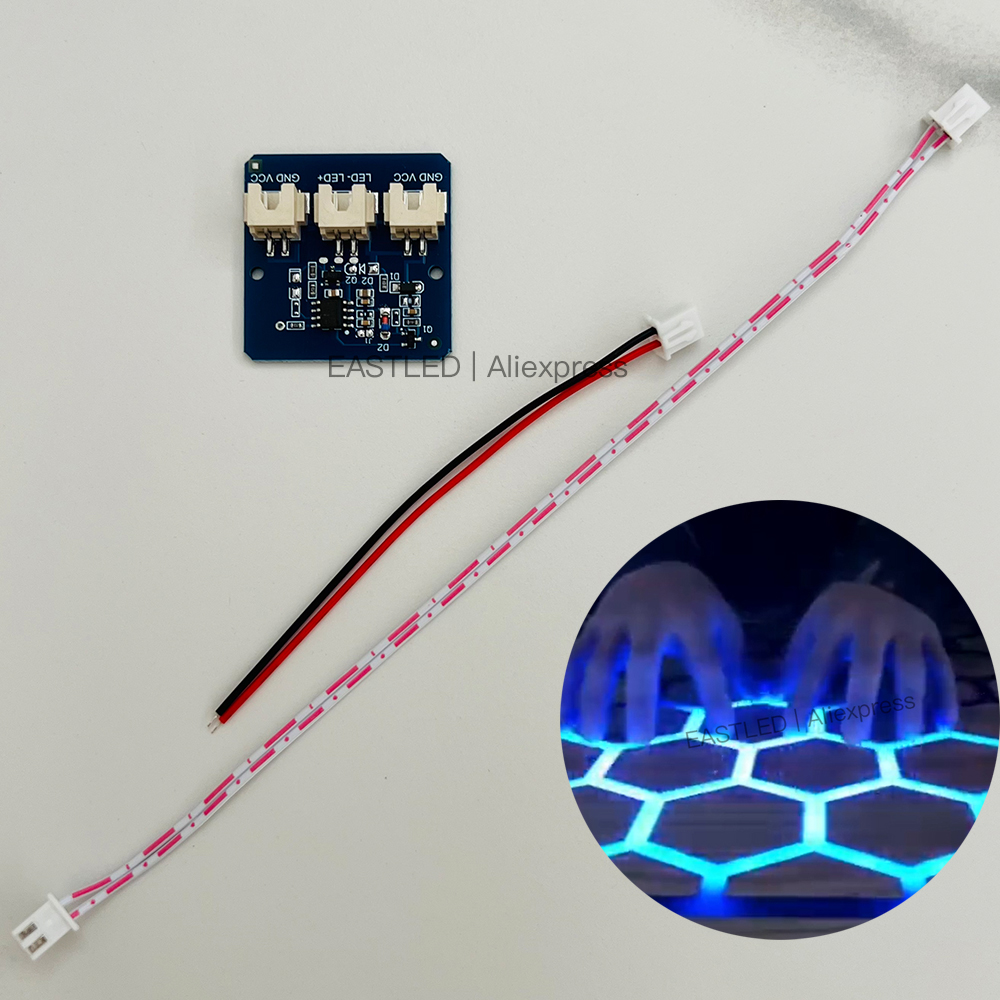 Desk Setup Computer - 20ps Tiktok Style Touch Sensor Switch