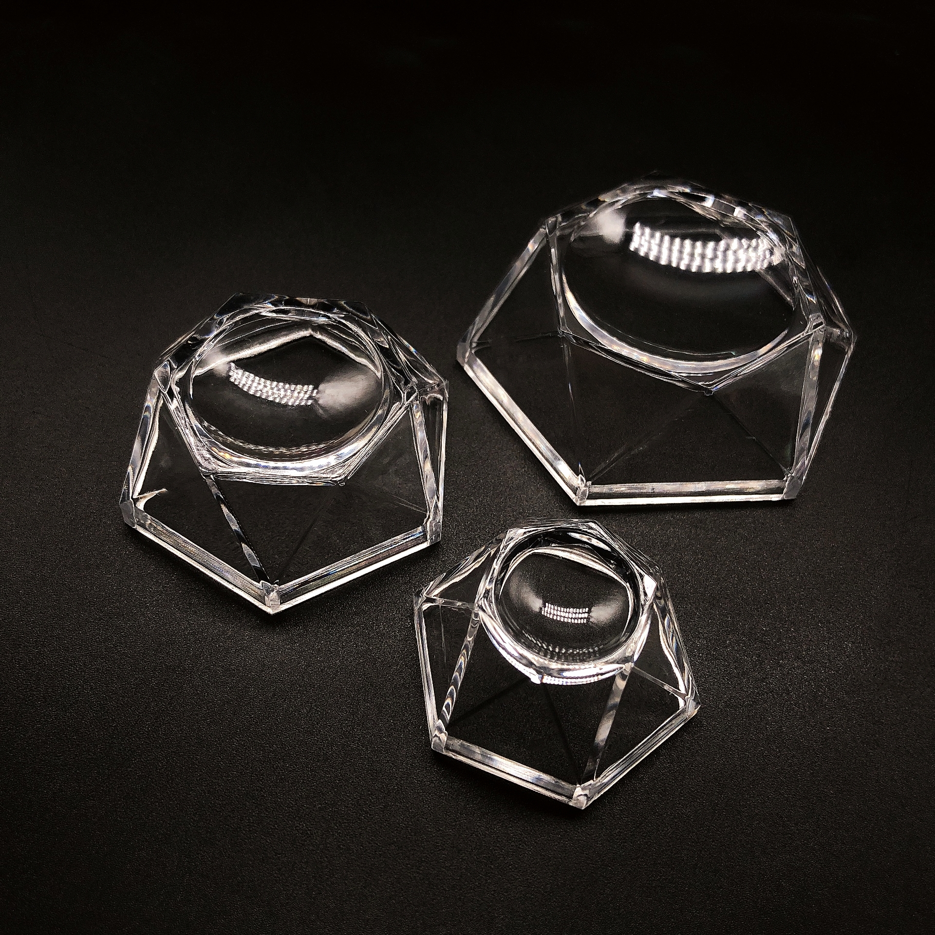 Desk Setup At Home - 1PC Acrylic Crystal Ball Clear Display