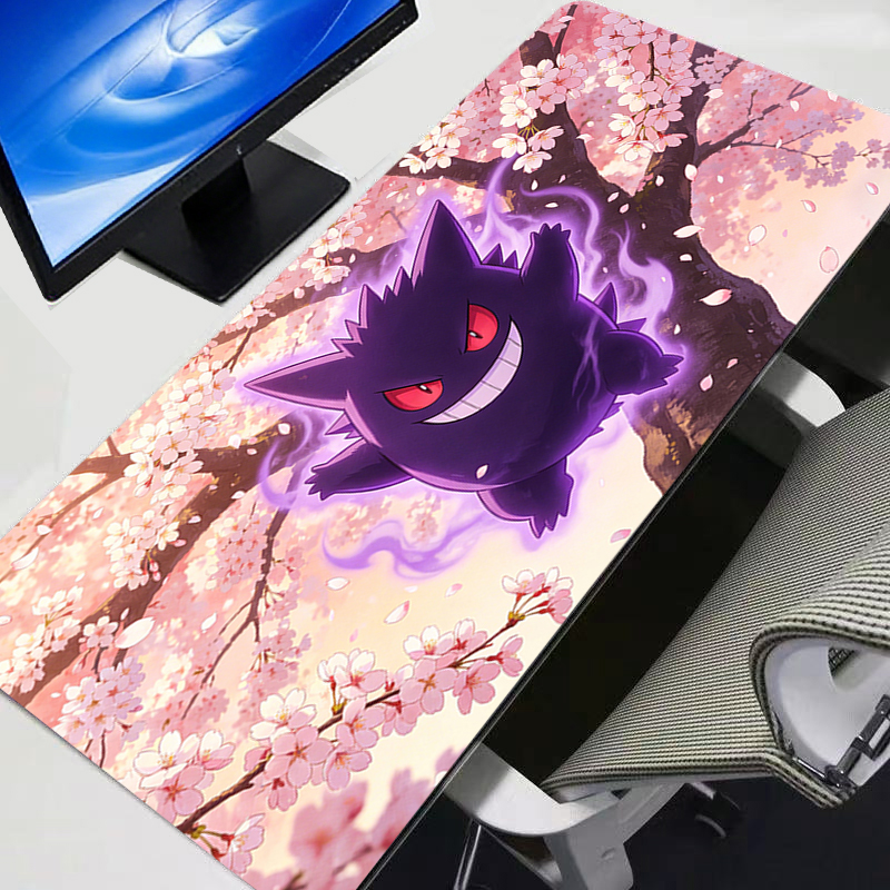 Mouse Pad Gengar Pokemon Pikac - Desk Setup Computer ulasan dan harga