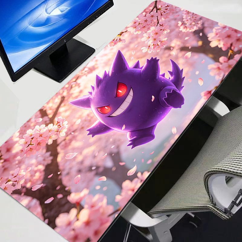 Mouse Pad Gengar Pokemon Pikac - Desk Setup Computer ulasan dan harga