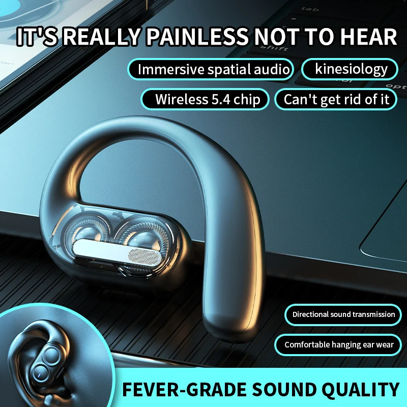 Wireless Bluetooth Headphones  - Headphone Hook Under ulasan dan harga