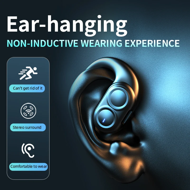 Wireless Bluetooth Headphones  - Headphone Hook Under ulasan dan harga