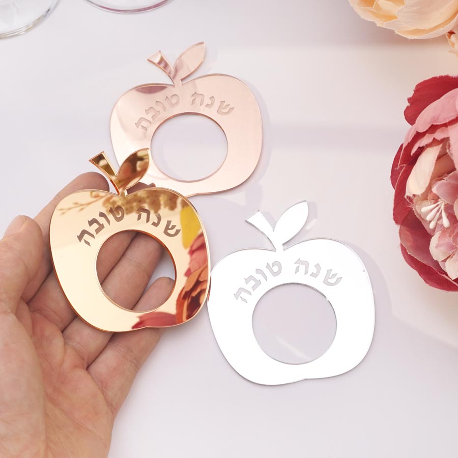 12pcs Mirror Acrylic Apple Nap - Desk Setup Computer ulasan dan harga