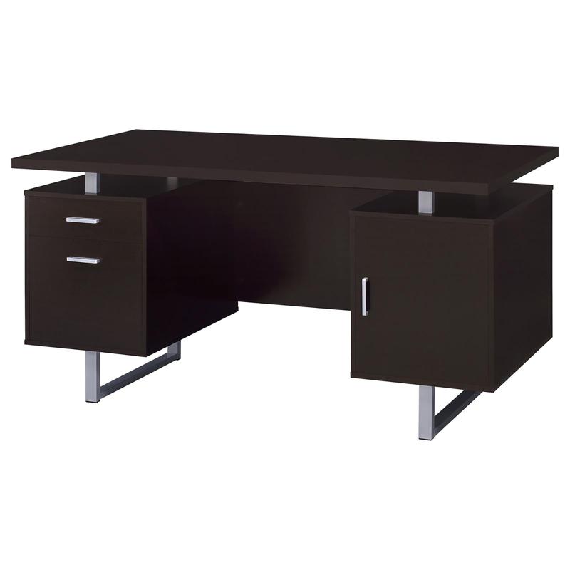 Cappuccino Floating Top Office - Work Desk Home Setup ulasan dan harga
