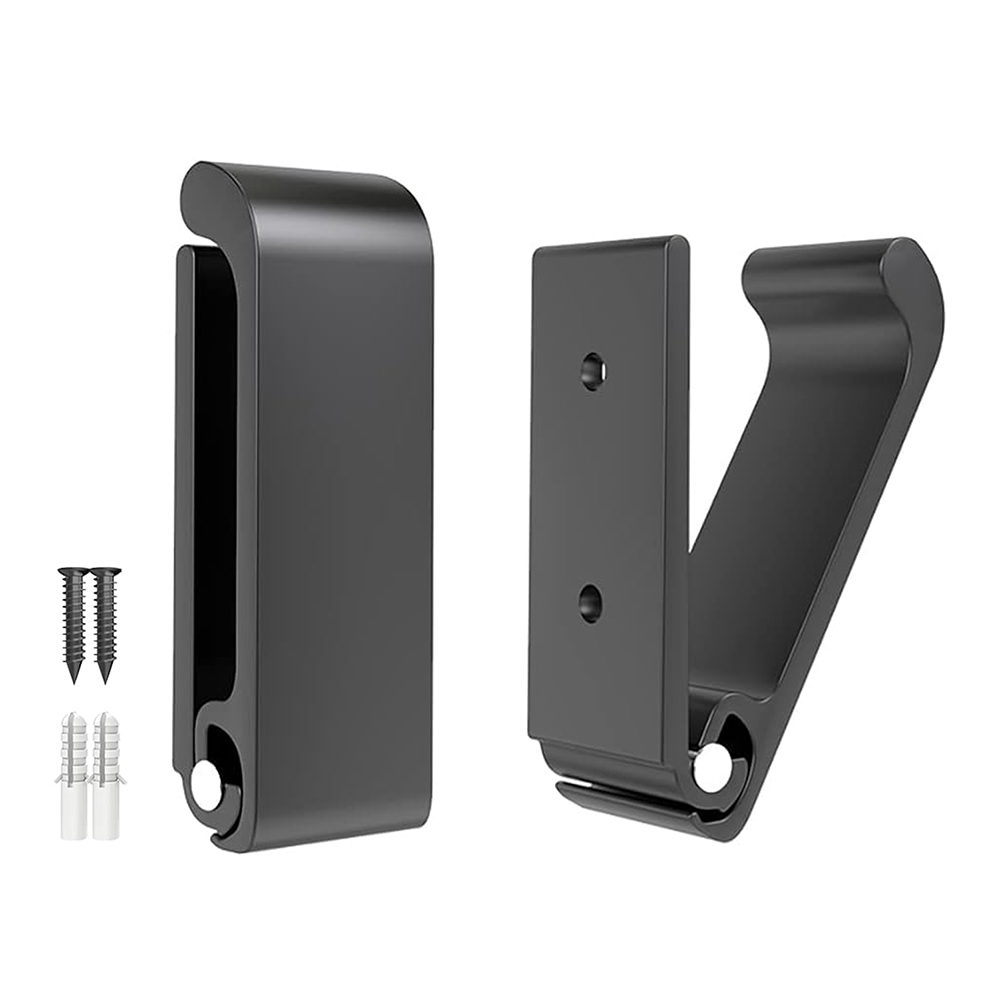 Folding Coat Hooks Black Folda - Headphone Hook Under ulasan dan harga