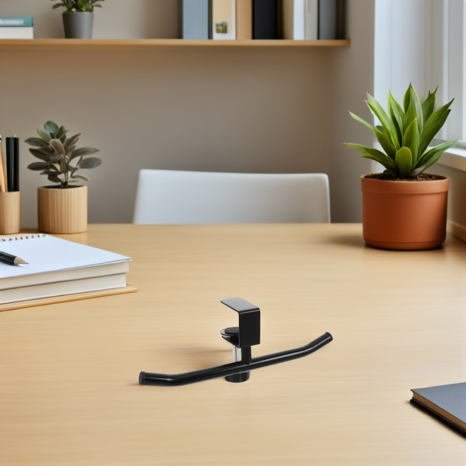 Under Desk Handbag Hanger Adju - Headphone Hook Under ulasan dan harga