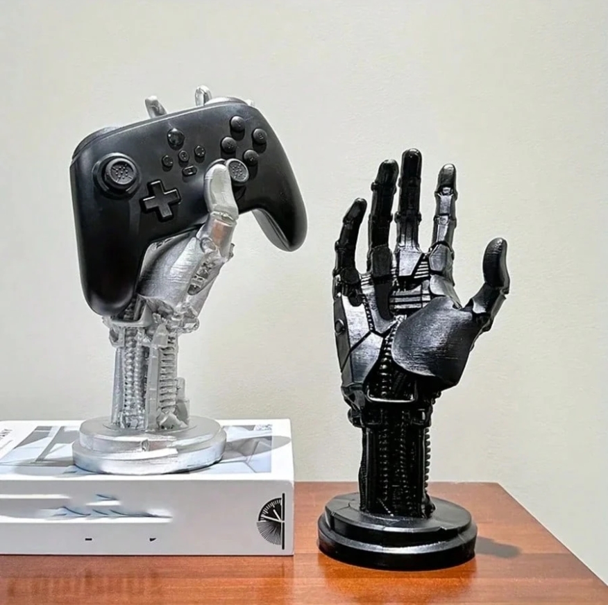 1pc Futuristic Cyberpunk Mecha - Headphone Hook Under ulasan dan harga