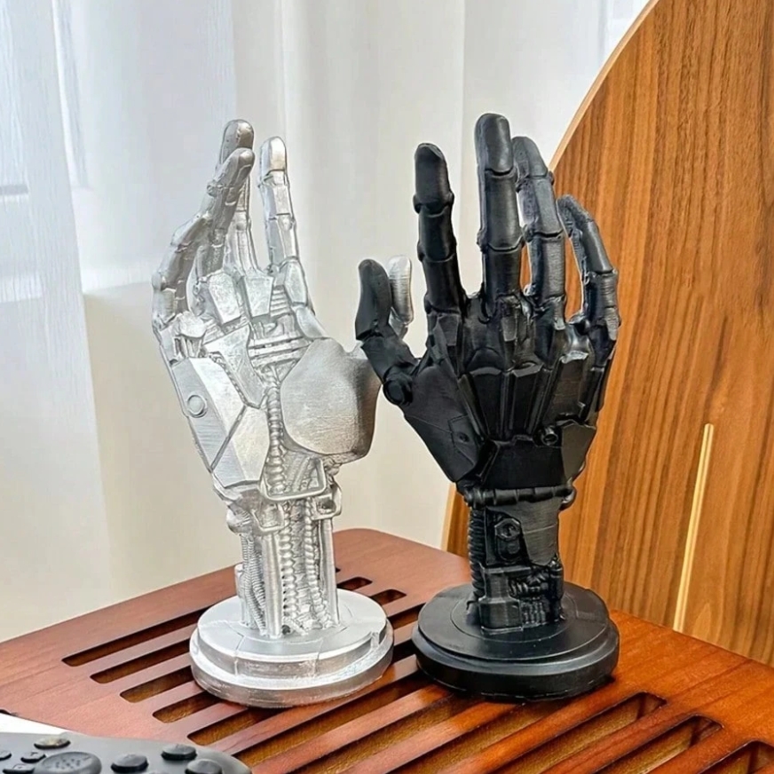 1pc Futuristic Cyberpunk Mecha - Headphone Hook Under ulasan dan harga
