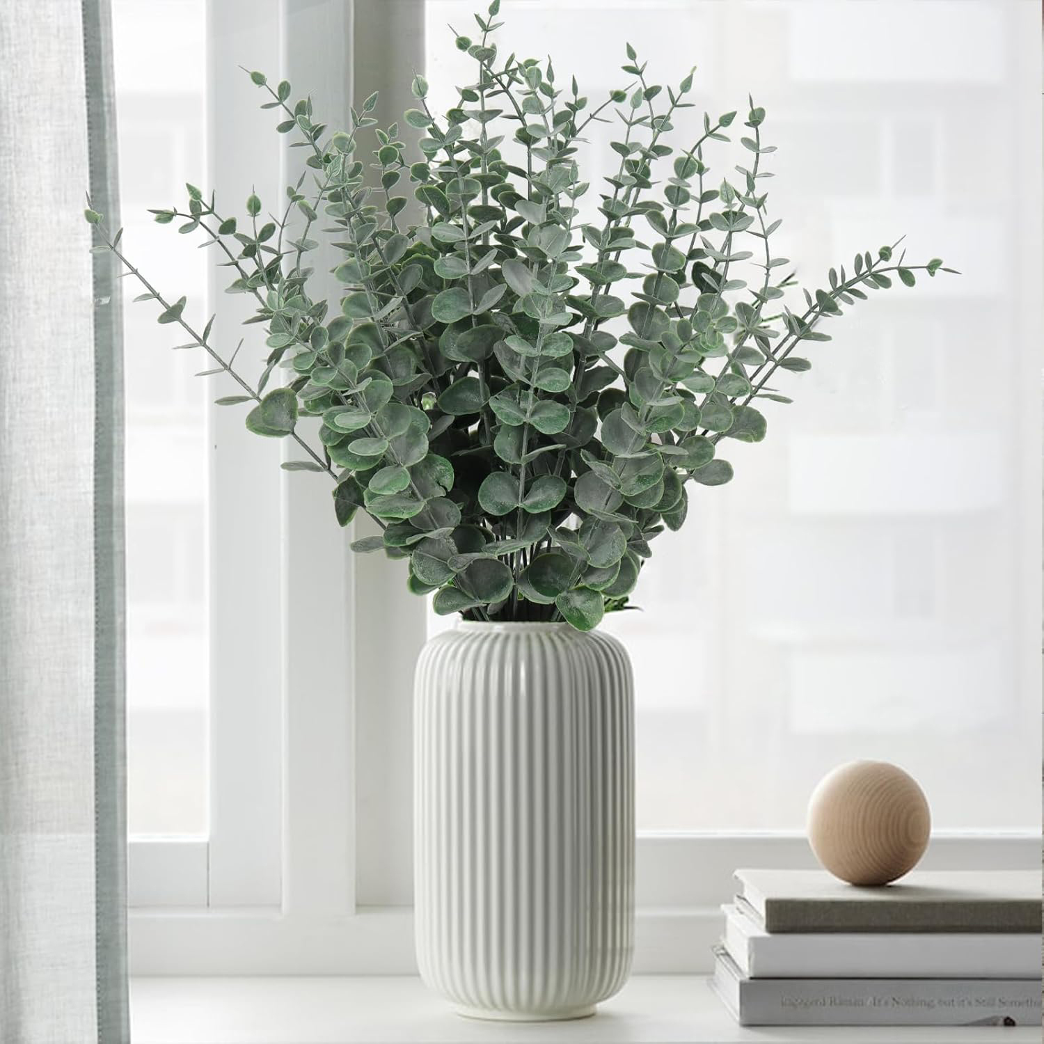 10/20pcs Artificial Plants Euc - Desk Setup At Home ulasan dan harga
