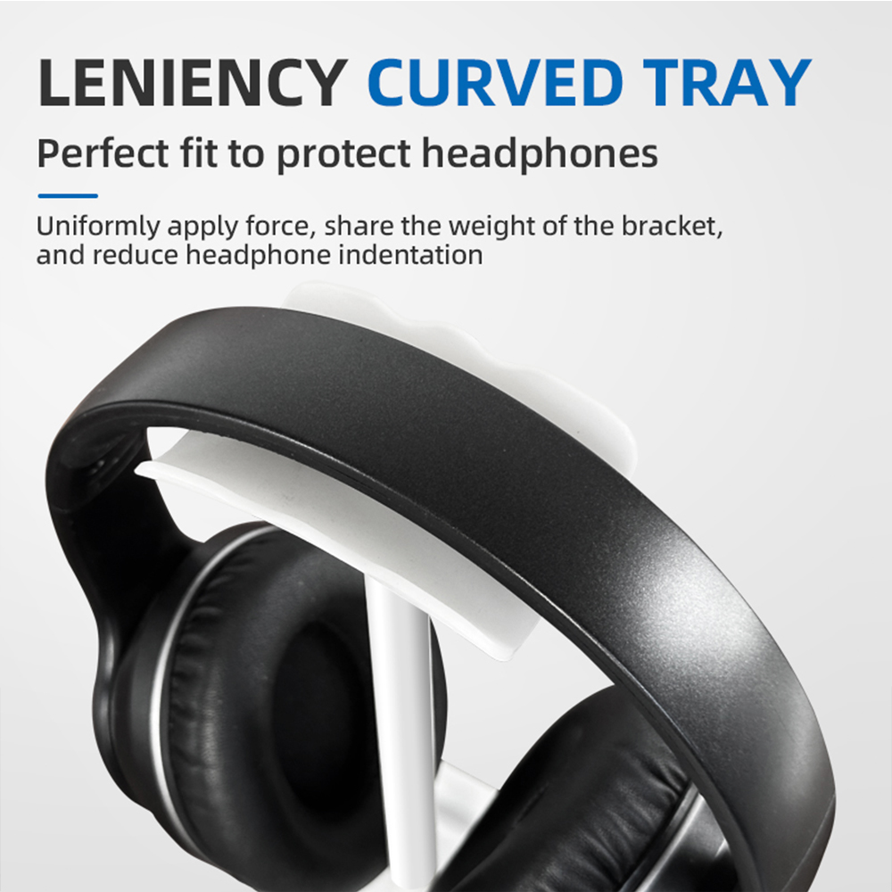 New Headphones Stand Rack Non- - Headphone Hook Under ulasan dan harga