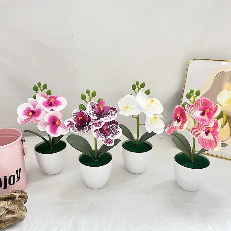 1Pcs 20CM Simulation Plants Po - Desk Setup At Home ulasan dan harga