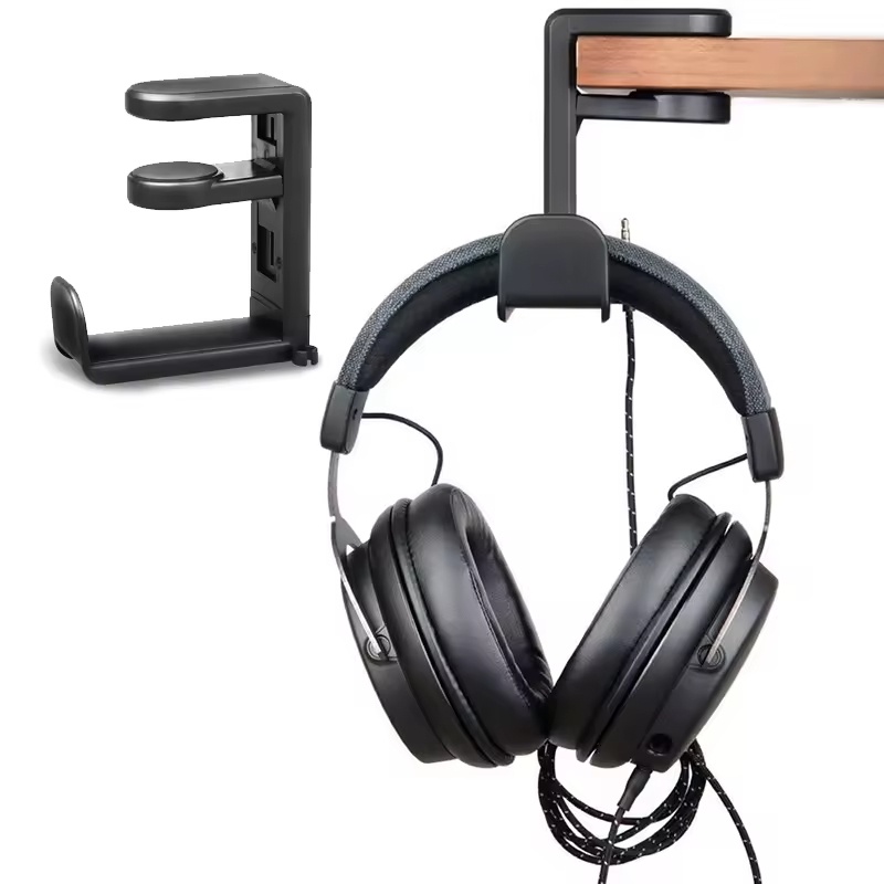 Under Desk Headphone Holder Ro - Headphone Hook Under ulasan dan harga