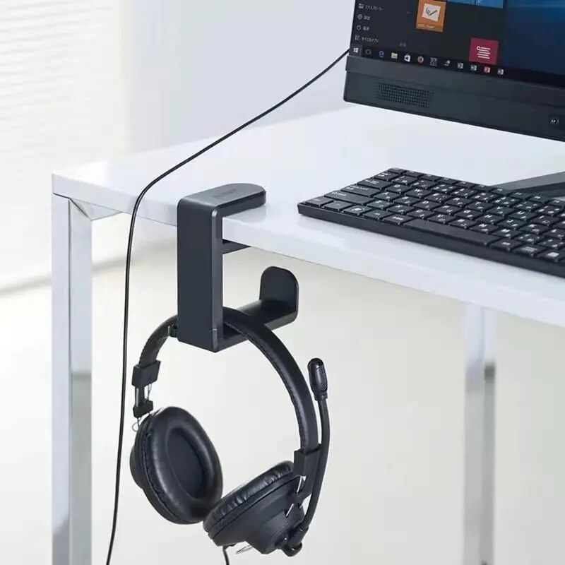 Under Desk Headphone Holder Ro - Headphone Hook Under ulasan dan harga