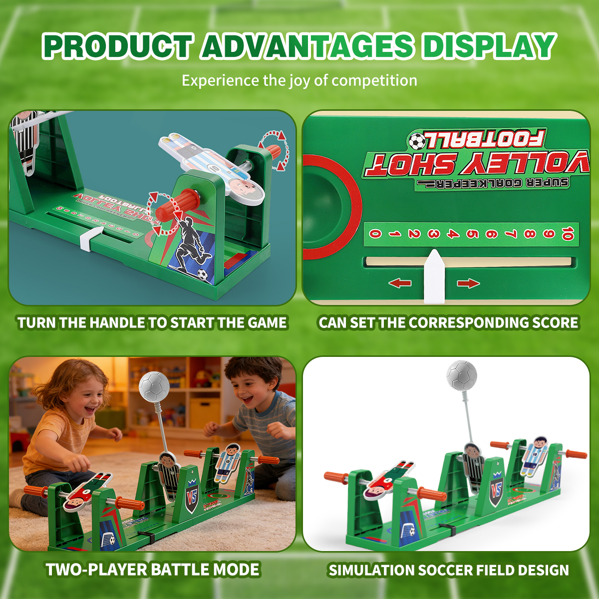 Tabletop Volley Shot Game Set  - Desk Setup Game ulasan dan harga