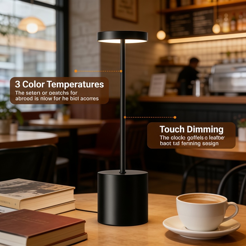 LED rechargeable wrought iron  - Desk Setup Vintage ulasan dan harga