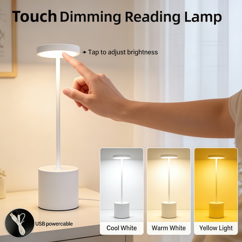 LED rechargeable wrought iron  - Desk Setup Vintage ulasan dan harga