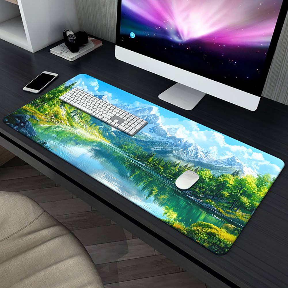 Work From Home Mouse Pad Desk  - Work Desk Home Setup ulasan dan harga