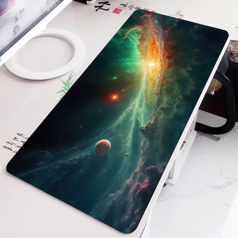 Starry galaxy Mouse Pad HD Lar - Desk Setup Game ulasan dan harga