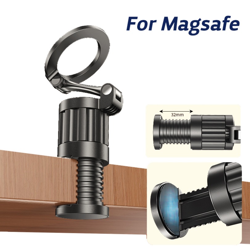360° Rotation Desktop Magnetic - Desk Setup At Home ulasan dan harga