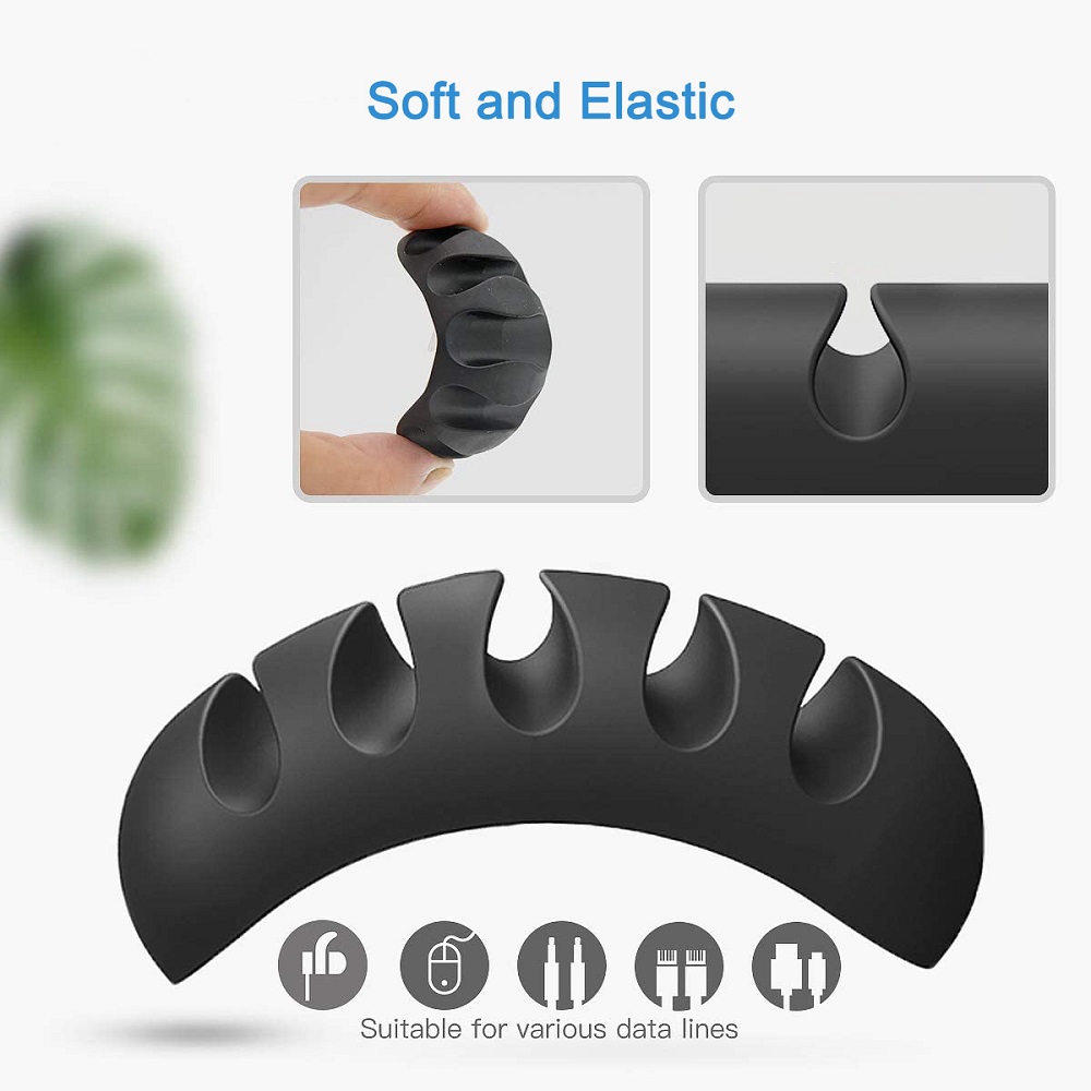 iBudim Cable Organizer Silicon - Headphone Hook Under ulasan dan harga