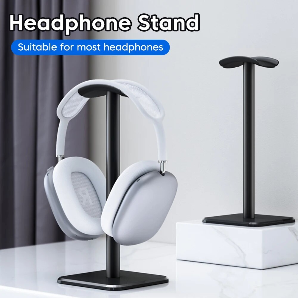 Universal Headphone Stand Alum - Headphone Hook Under ulasan dan harga