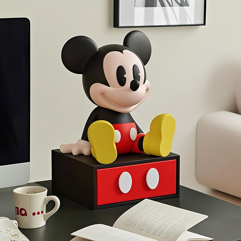 Cute Mouse Drawer Storage Box  - Desk Setup At Home ulasan dan harga